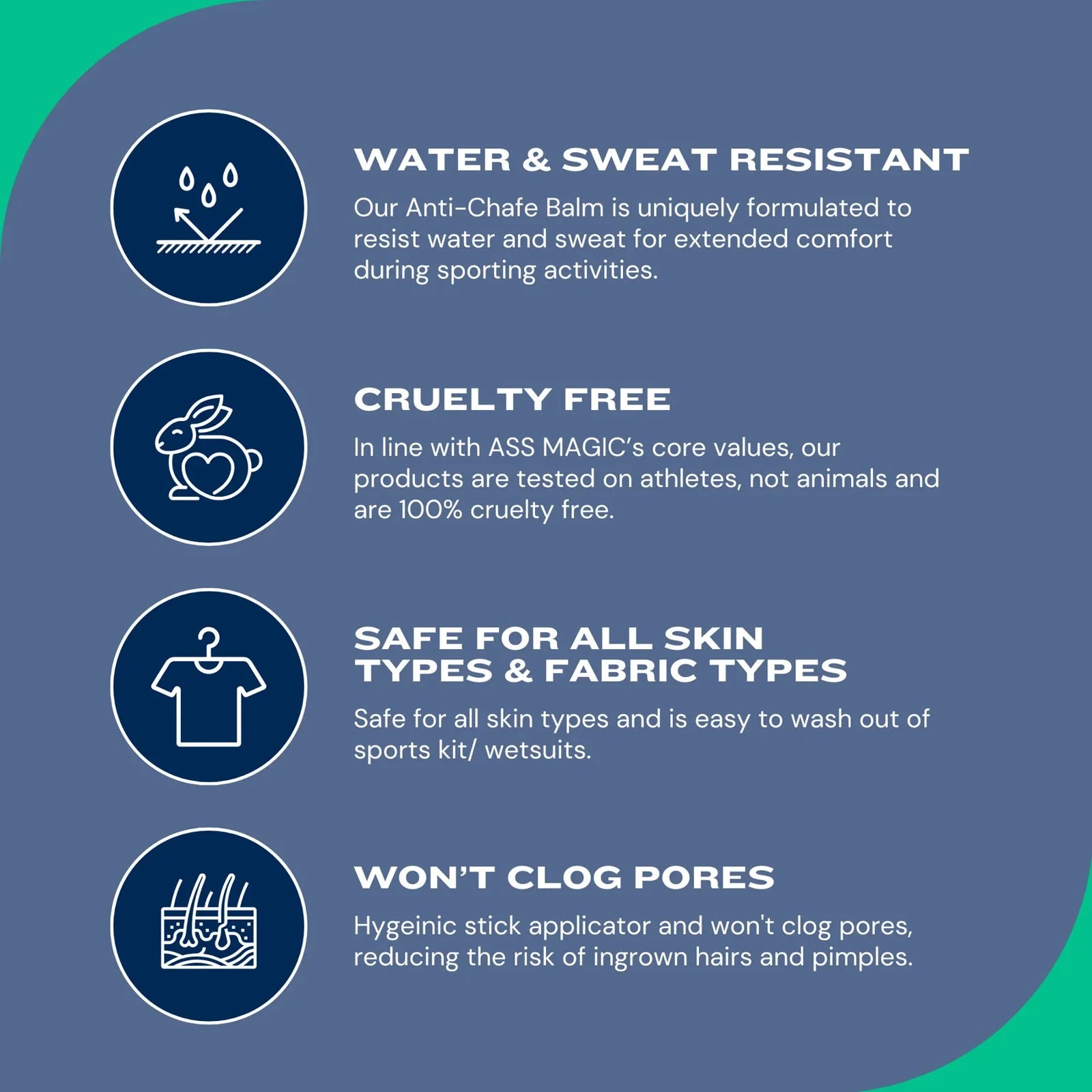 Ass Magic Anti chafe balm 60g