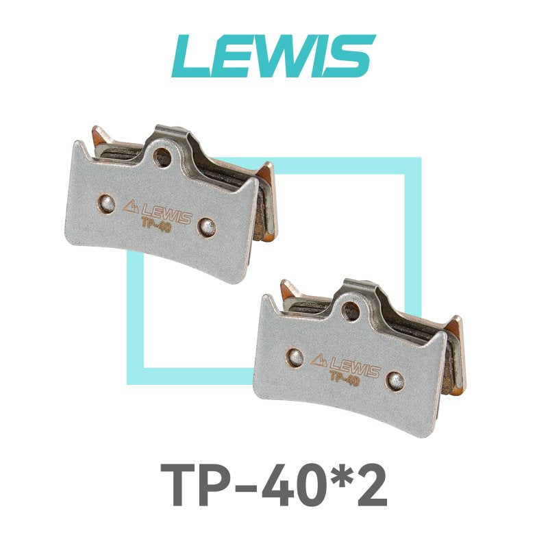 LEWIS LHP-U4 / LHT Brake Pads  TP-40 SINTERED