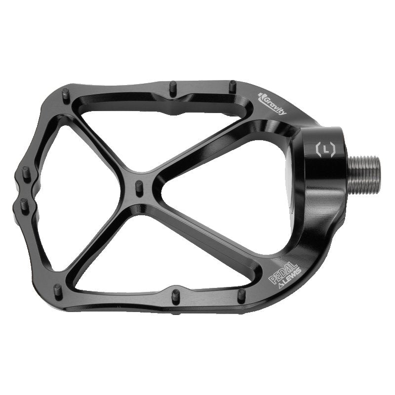 Lewis ALU Axle-less Drop  Style Pedals Gravity