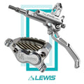 LEWIS LHP+-U4 SET FRONT AND REAR SILVER