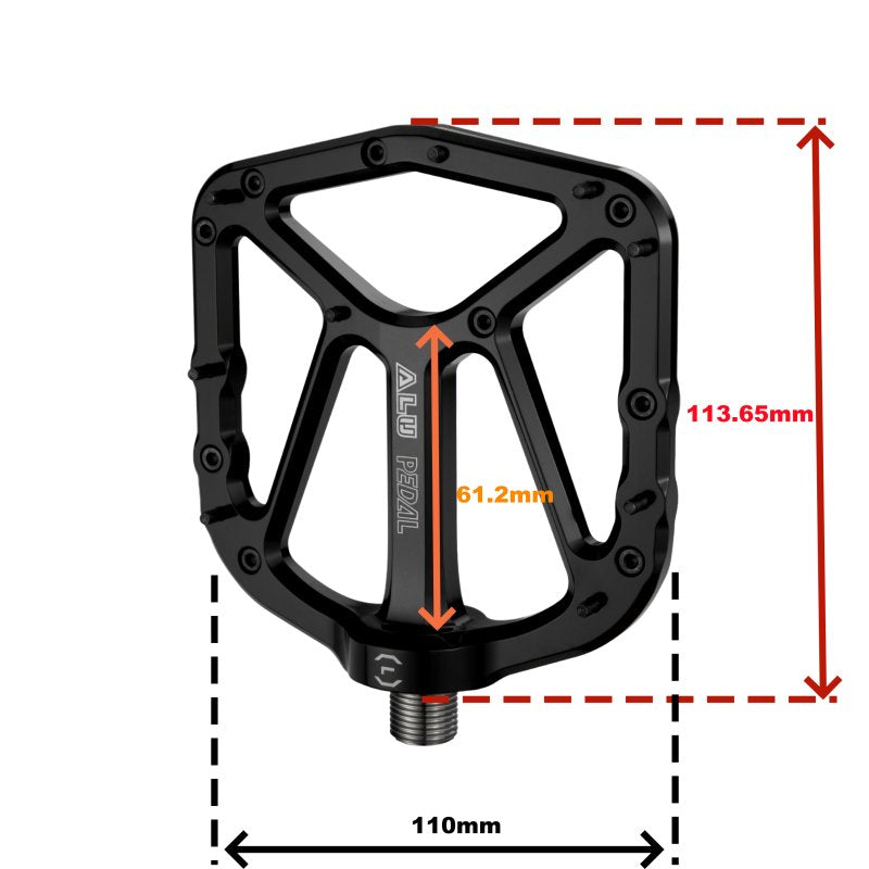 Lewis ALU Pedals