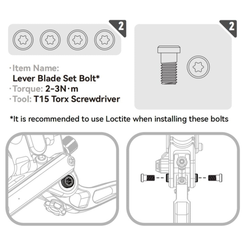 Titanium Bolt Upgrade Kit for LHP / LH4