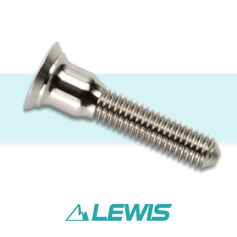 Lewis Aluminum Stem Top Cap with Aluminum bolts