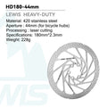 Rotor 2.3mm x 180mm Aperture Size:44mm