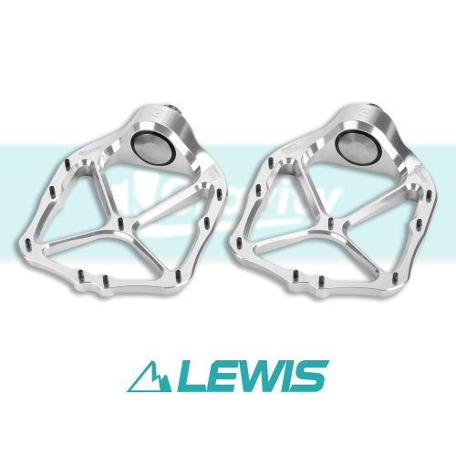 Lewis ALU Axle-less Drop  Style Pedals Gravity