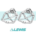 Lewis ALU Axle-less Drop  Style Pedals Gravity