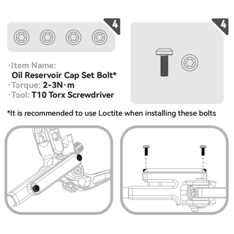 Titanium Bolt Upgrade Kit for LHP / LH4
