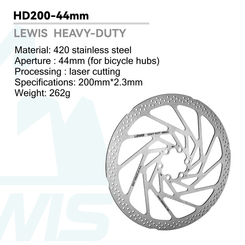 Rotor 2.3mm x 180mm Aperture Size:44mm