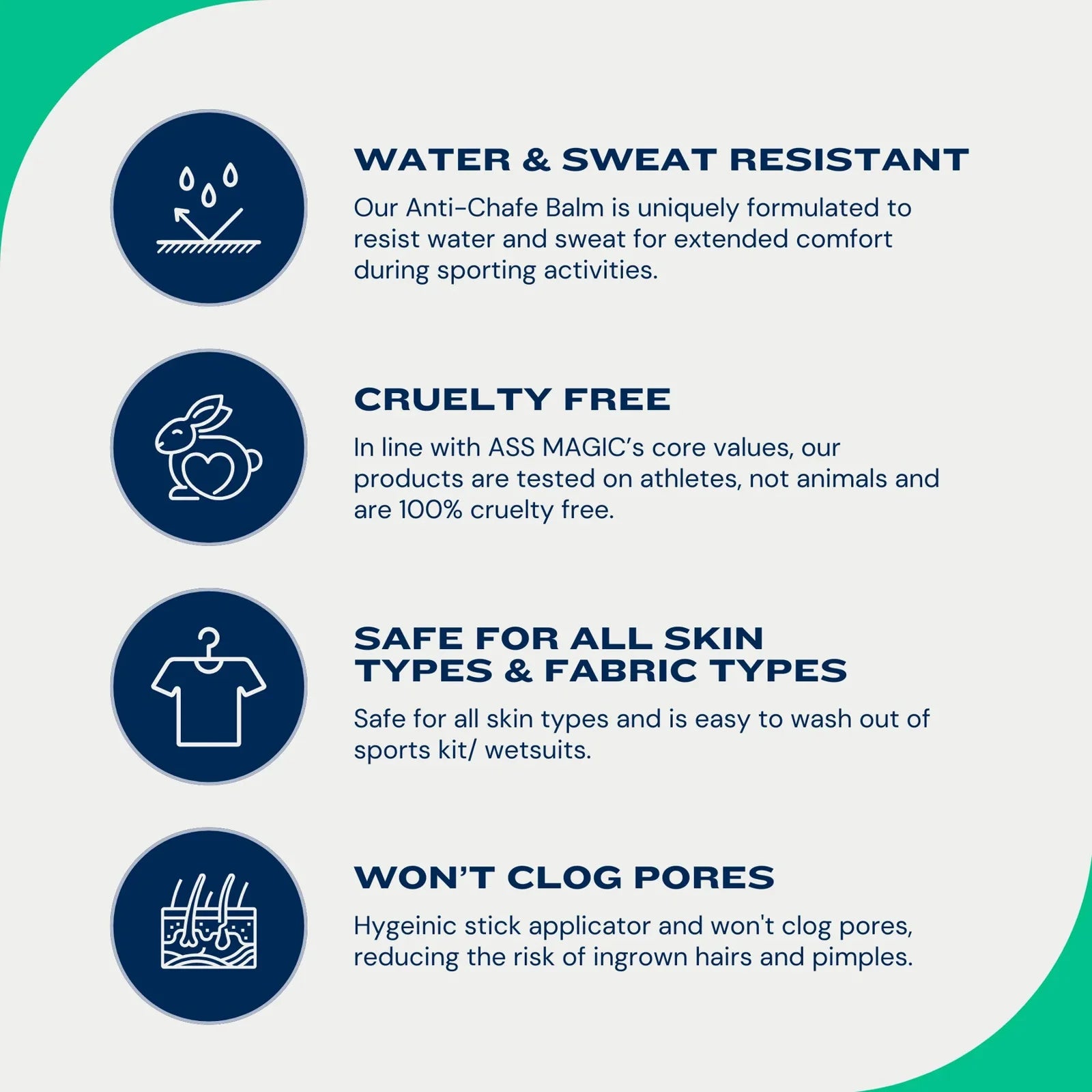 Ass Magic Anti chafe balm 13g