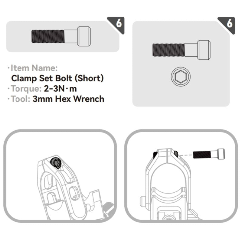 Titanium Bolt Upgrade Kit for LHP / LH4