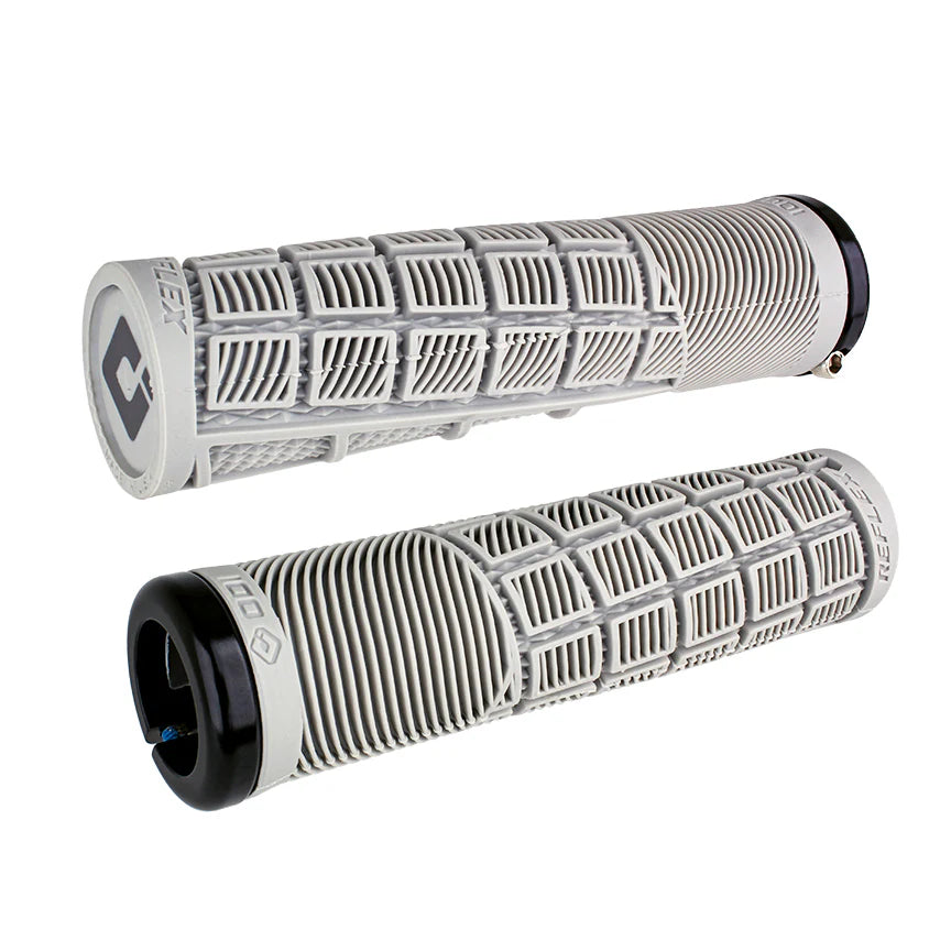 ODI grips Reflex V2.1 Lock-On | 33,5 x 135 mm | Grey
