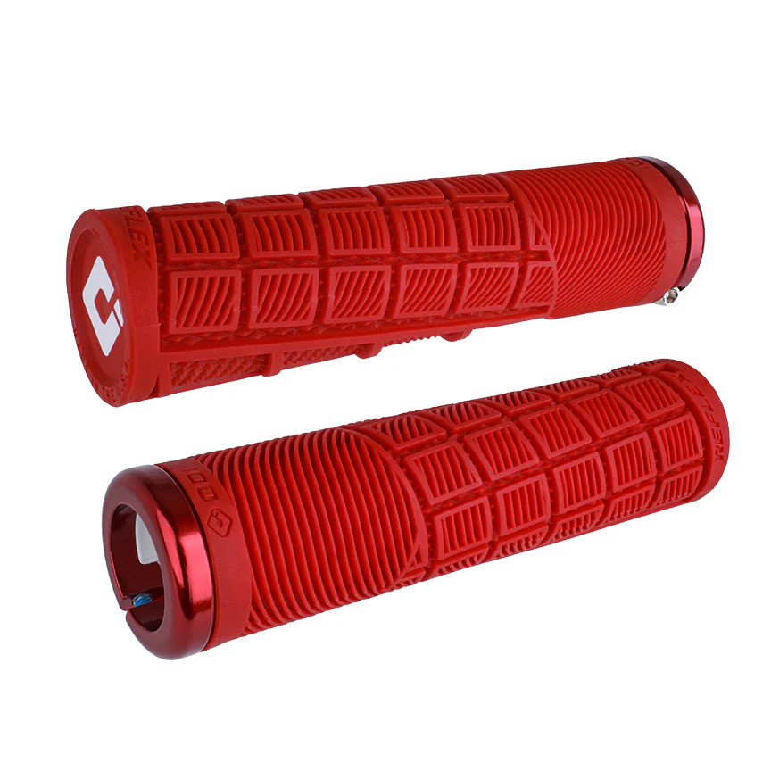 ODI grips Reflex V2.1 Lock-On | 33,5 x 135 mm | red