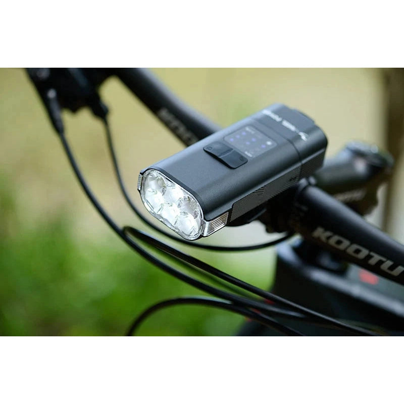 MOON Front light Rigel Power Black