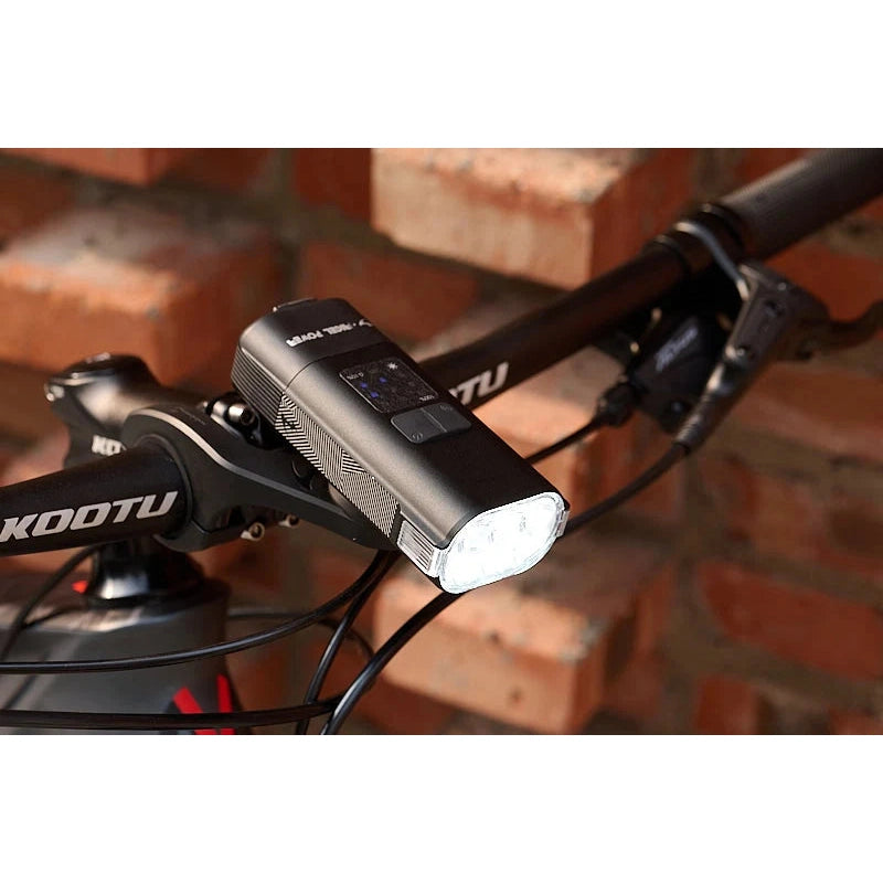 MOON Front light Rigel Power Black
