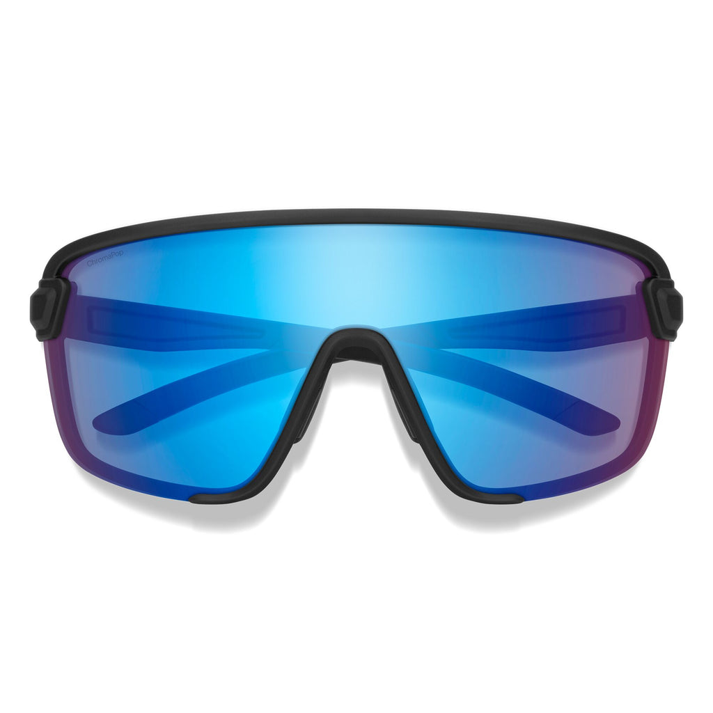 SMITH BOBCAT - FRAME: MATTE BLACK - LENS: ChromaPop Low Light Rose Blue Mirror