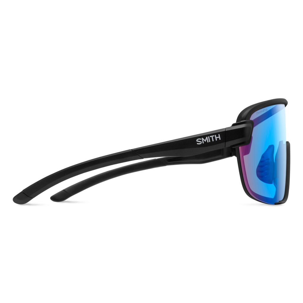 SMITH BOBCAT - FRAME: MATTE BLACK - LENS: ChromaPop Low Light Rose Blue Mirror