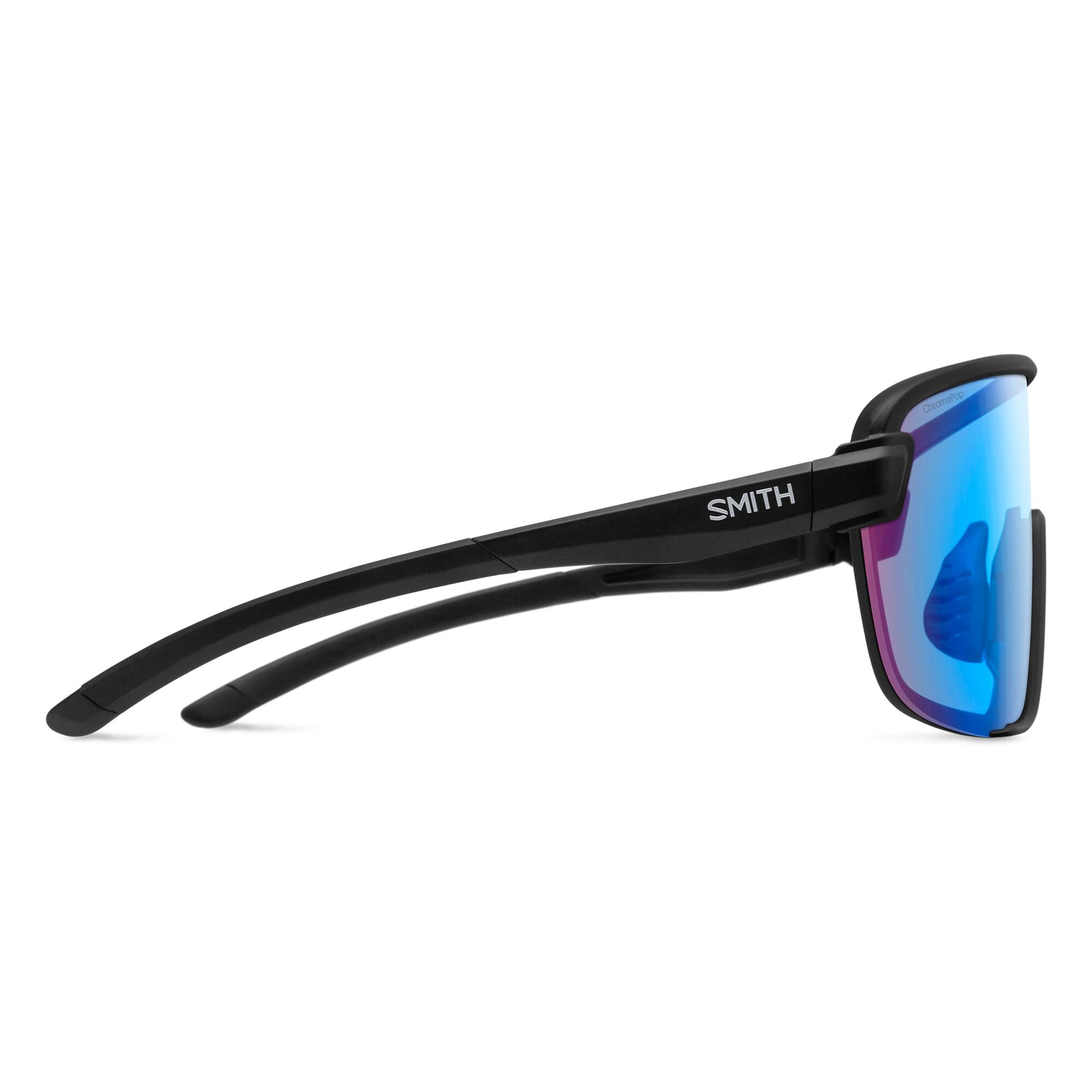 SMITH BOBCAT - FRAME: MATTE BLACK - LENS: ChromaPop Low Light Rose Blue Mirror