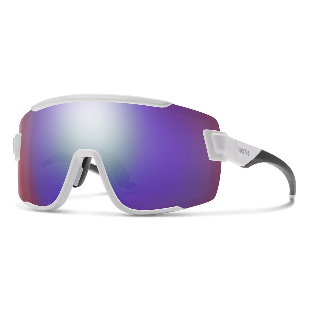 SMITH WILDCAT - FRAME: WHITE - LENS: ChromaPop Violet  Mirror