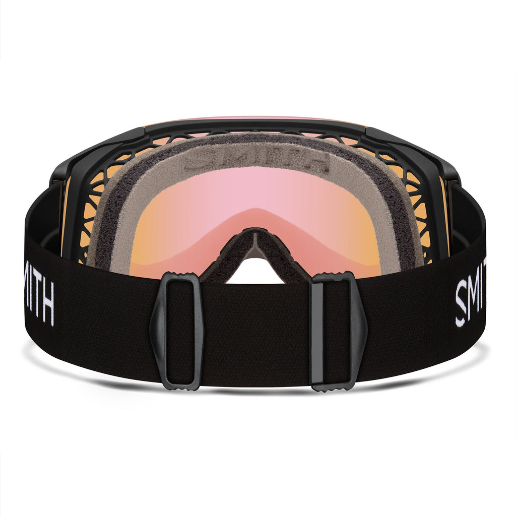 SMITH RHYTHM MTB - BLACK - LENS: ChromaPop Contrast Rose Flash AF + Clear AF