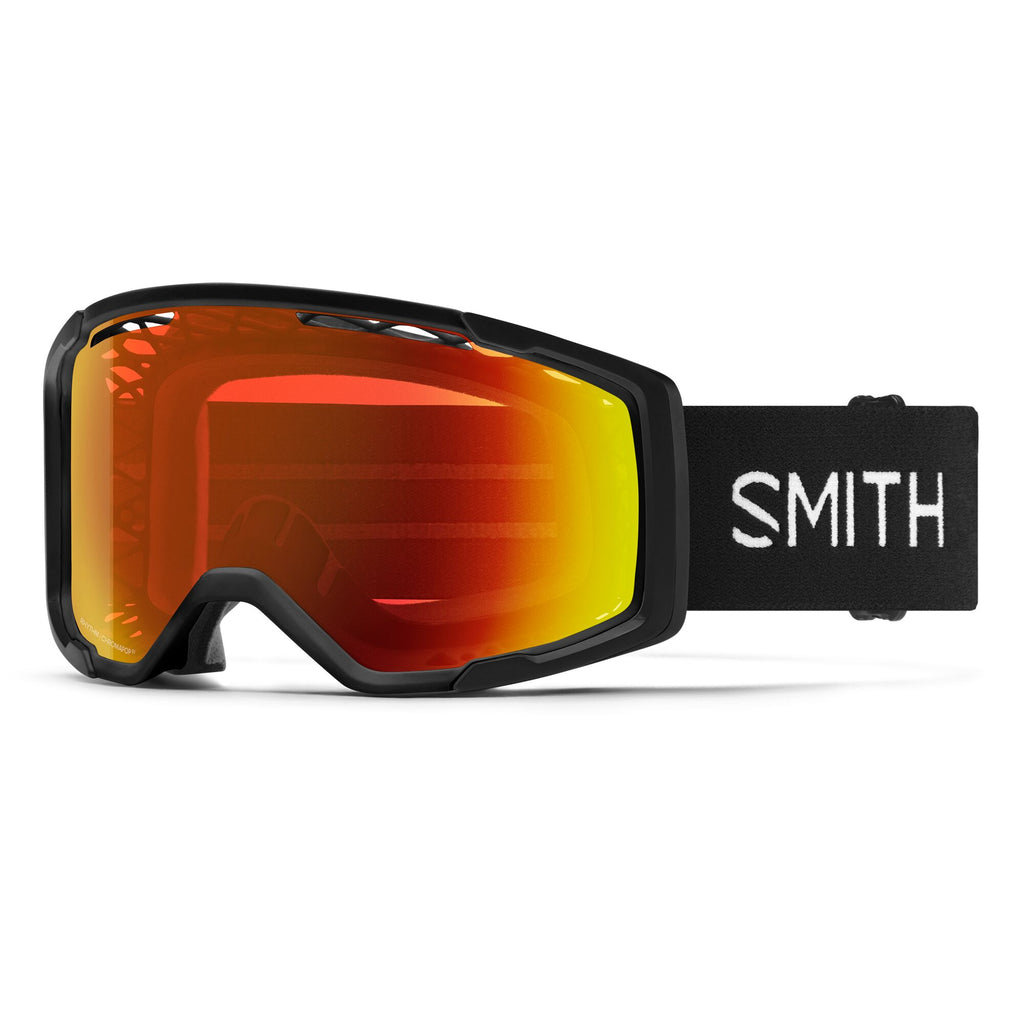 SMITH RHYTHM MTB - BLACK - LENS: ChromaPop Everyday Red Mirror AF + Clear AF