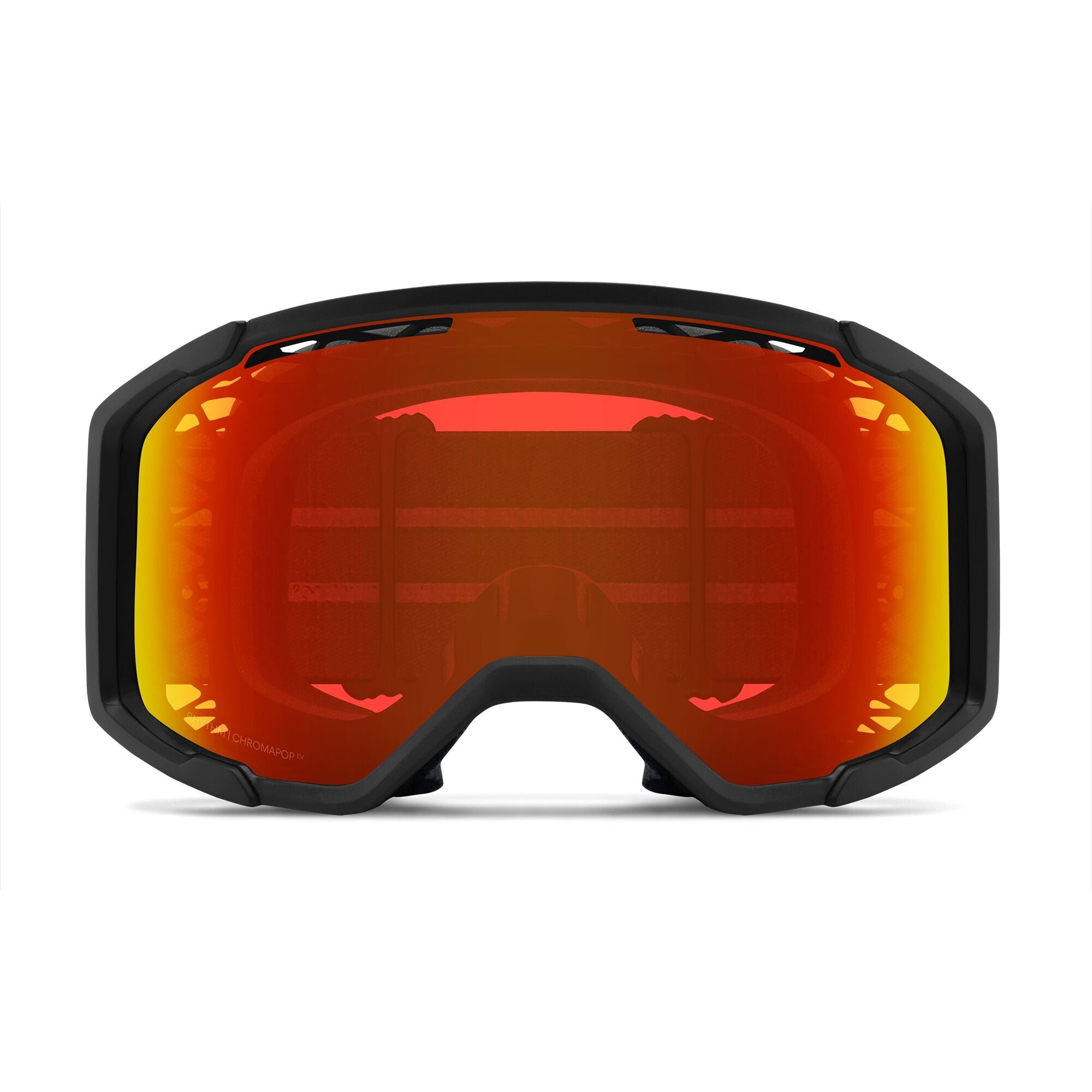 SMITH RHYTHM MTB - BLACK - LENS: ChromaPop Everyday Red Mirror AF + Clear AF