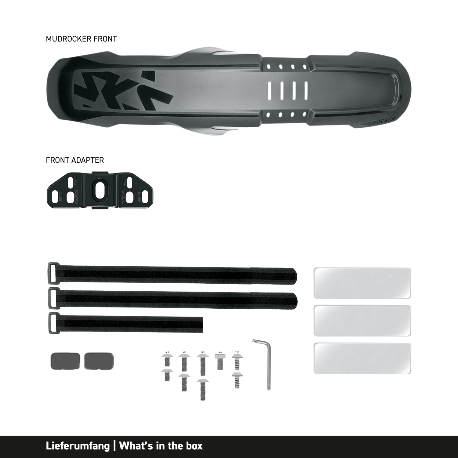 SKS Mudguard Mudrocker Front Front