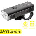 MOON Front light Rigel Power Black