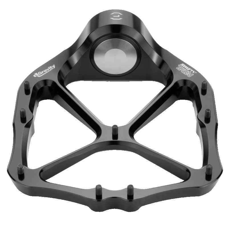 Lewis ALU Axle-less Drop  Style Pedals Gravity